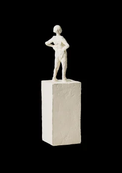 Kähler Løve H30 i hvid fra serien Astro | Rosendahl.com