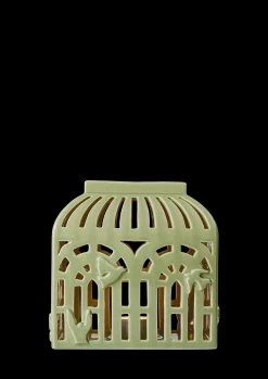 Kähler Lyshus H16 cm i grøn fra serien Orangery | Køb her