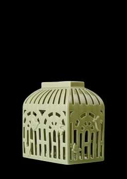 Kähler Lyshus H16 cm i grøn fra serien Orangery | Køb her