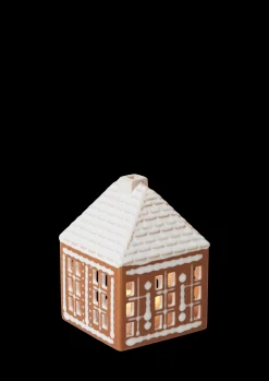 Kähler Lyshus lille i brun fra serien Gingerbread | Køb her