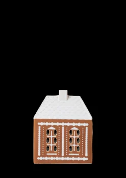 Kähler Lyshus mellem i brun fra serien Gingerbread | Køb her