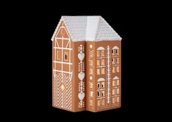 Kähler Lyshus stor i brun fra serien Gingerbread | Køb her