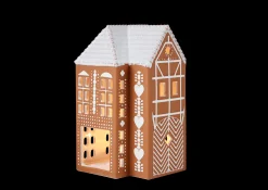 Kähler Lyshus stor i brun fra serien Gingerbread | Køb her