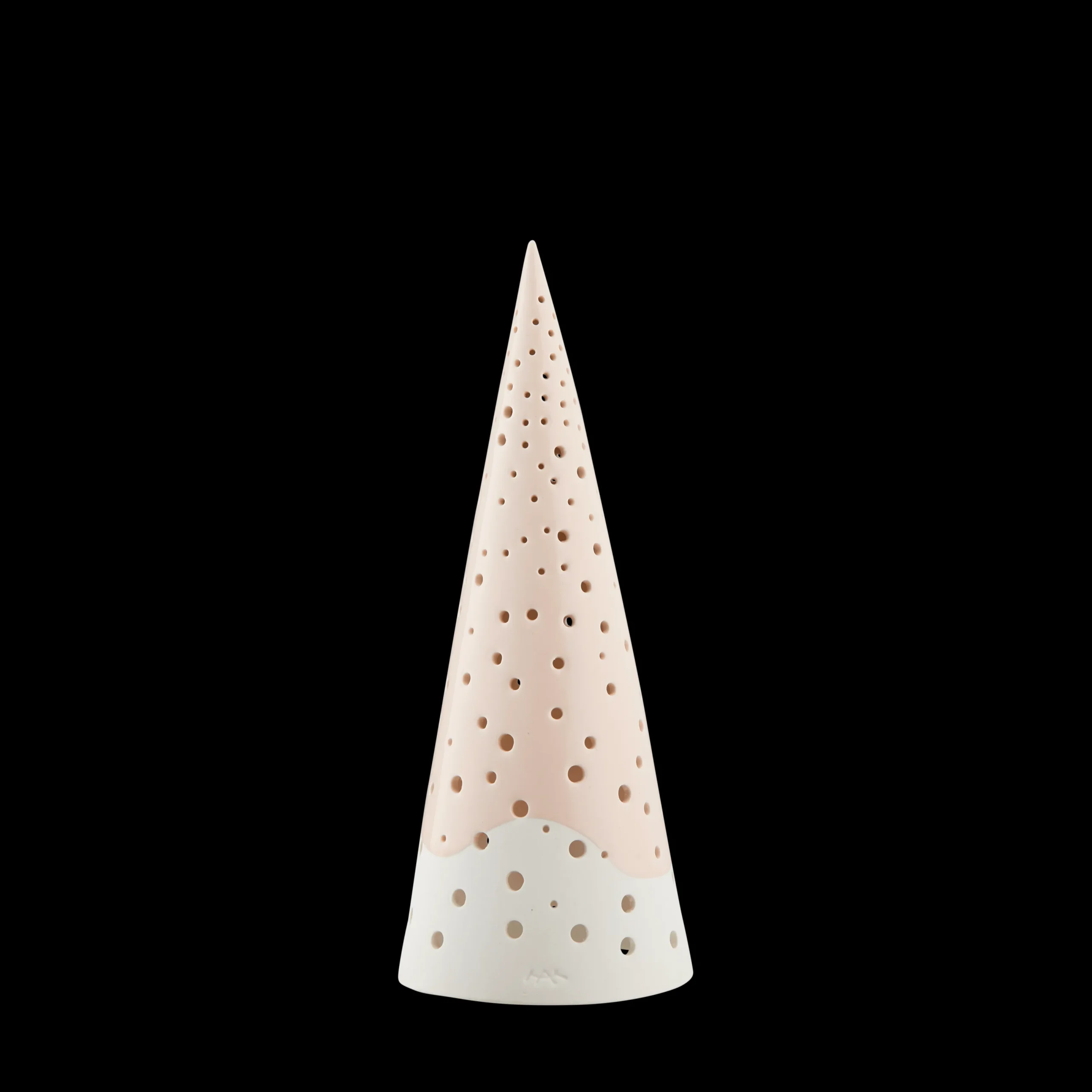 Kähler Nobili Fyrfadsstage høj H25.5 nude | Køb her