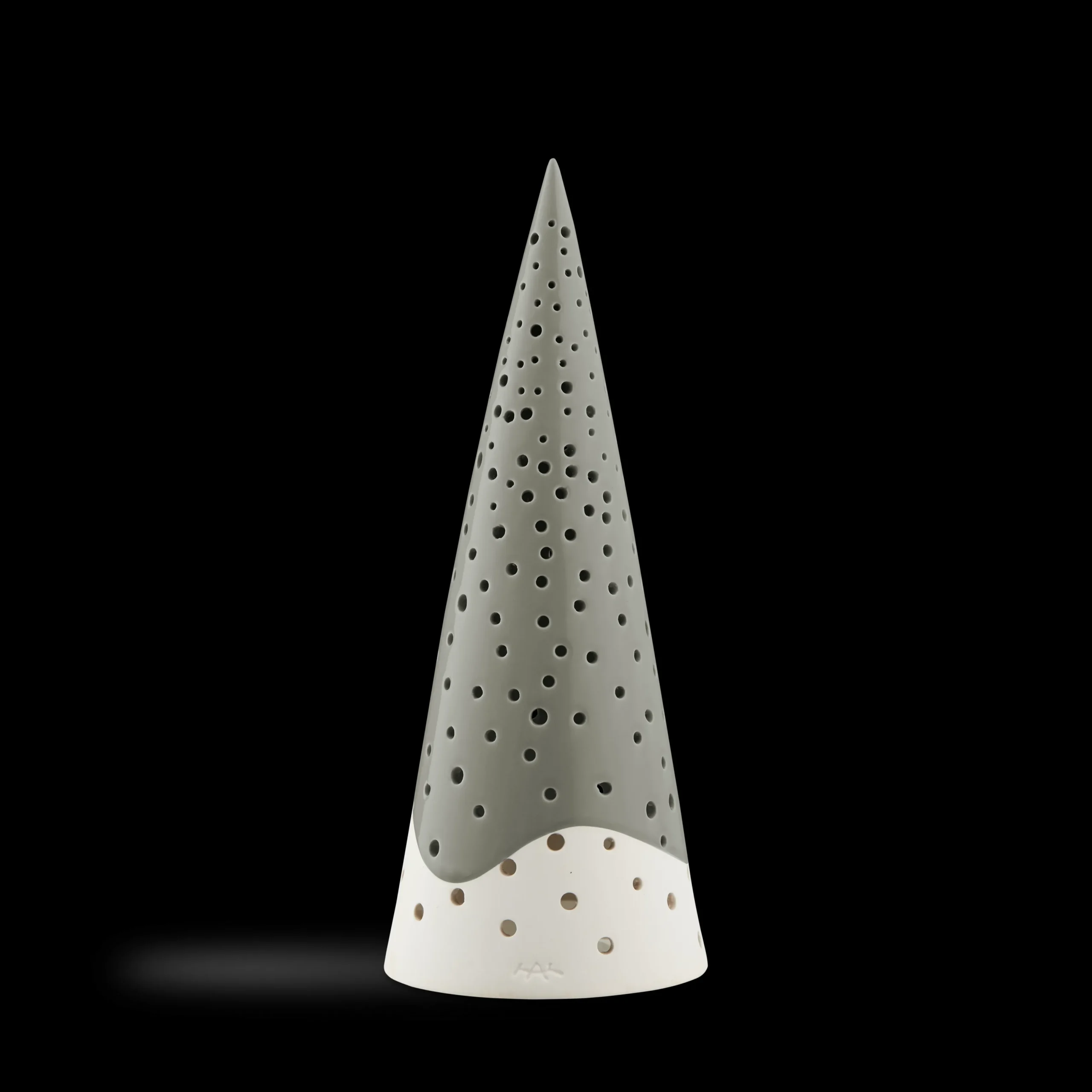 Kähler Nobili Fyrfadsstage høj H30 olivengrøn - Køb her