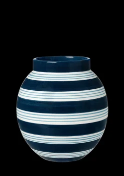 Kähler Omaggio Nuovo Vase H20.5 mørk blå | Køb her