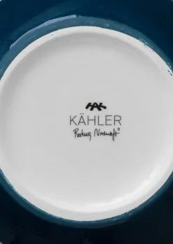 Kähler Omaggio Nuovo Vase H20.5 mørk blå | Køb her