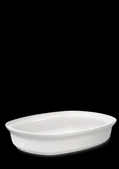 Kähler Ovnfast fad 39x29.5 cm i hvid fra serien Hammershøi