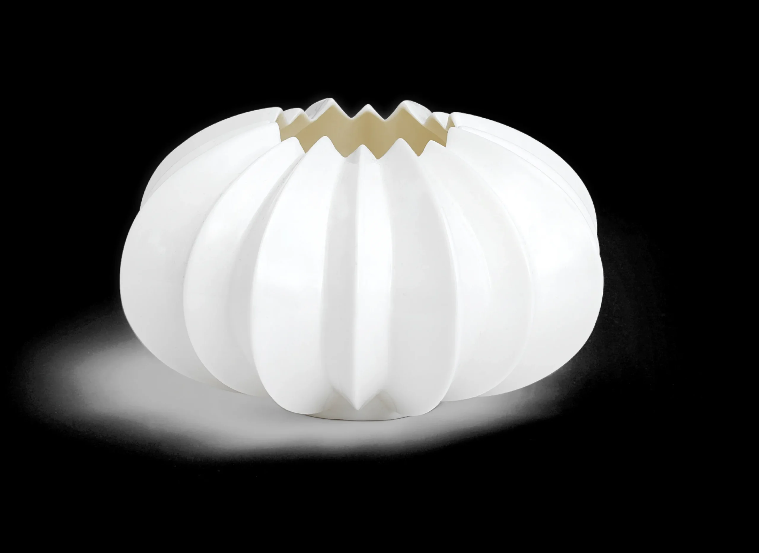 Kähler Stella Fyrfadsstage Ø13.5 cm hvid (12461) | Køb her