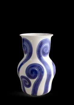 Kähler Tulle Gulvvase H60 cm blå | Køb på Rosendahl.com