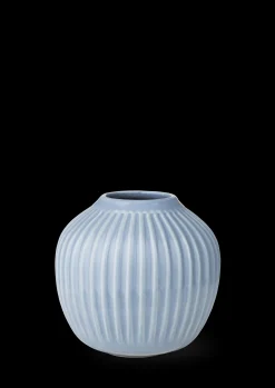 Kähler Vase H13 cm i blå fra serien Hammershøi | Køb her