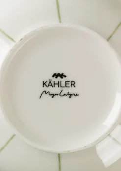 Kähler Vase H20 cm i grøn fra serien Signature | Køb her