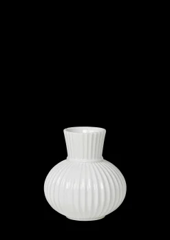 Lyngby Porcelæn Lyngby Tura Vase H14.5 hvid porcelæn