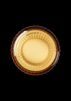 Lyngby Porcelæn Lyngby Vase H20.5 amber mundblæst glas