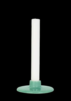 Lyngby Porcelæn Rhombe Color Kronelysestage H3 grøn | Køb nu