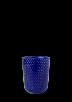 Lyngby Porcelæn Rhombe Color Krus 33 cl mørk blå | Køb her