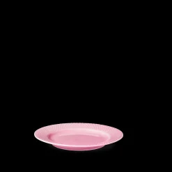 Lyngby Porcelæn Rhombe Color Frokosttallerken Ø21 cm rosa