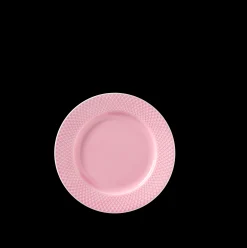 Lyngby Porcelæn Rhombe Color Frokosttallerken Ø21 cm rosa