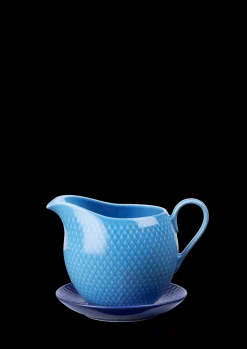 Lyngby Porcelæn Rhombe Color Saucekande 67 cl blå | Køb her
