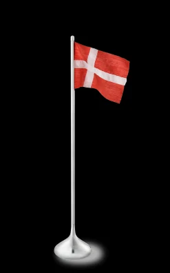 Rosendahl Bordflag dansk H35 cm i sølv fra serien Rosendahl