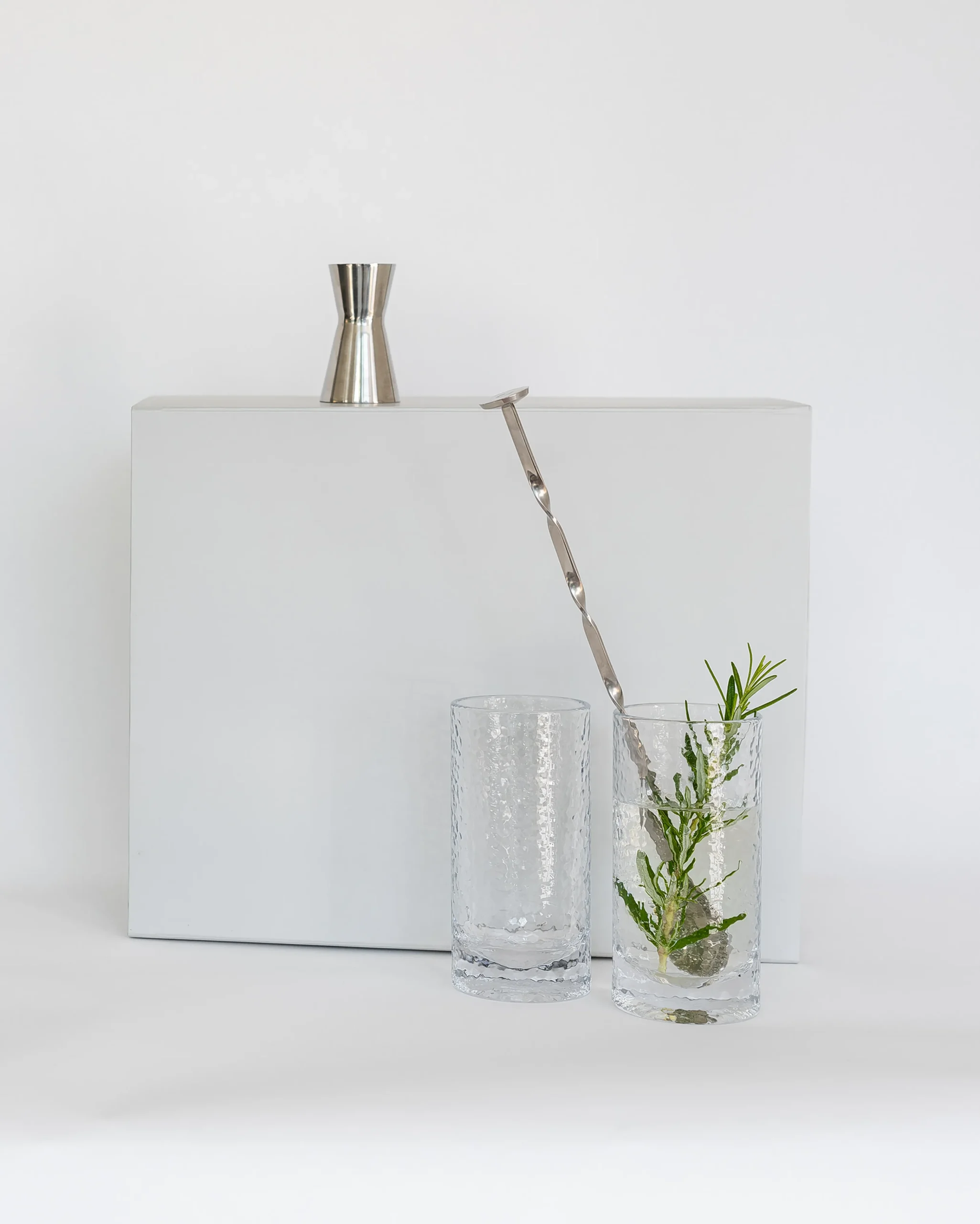 Rosendahl Drinks gaveæske i krom fra serien Grand Cru