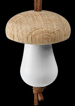 Rosendahl Forest Tales Svamp Ø4.5 cm blank hvid | Køb her