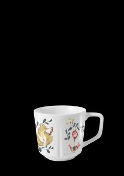 Rosendahl GC Cottage Krus 30 cl hvid m. deko | Køb nu