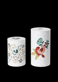 Rosendahl GC Cottage Opbevaringsdåse Ø10/Ø11 hvid m. deko