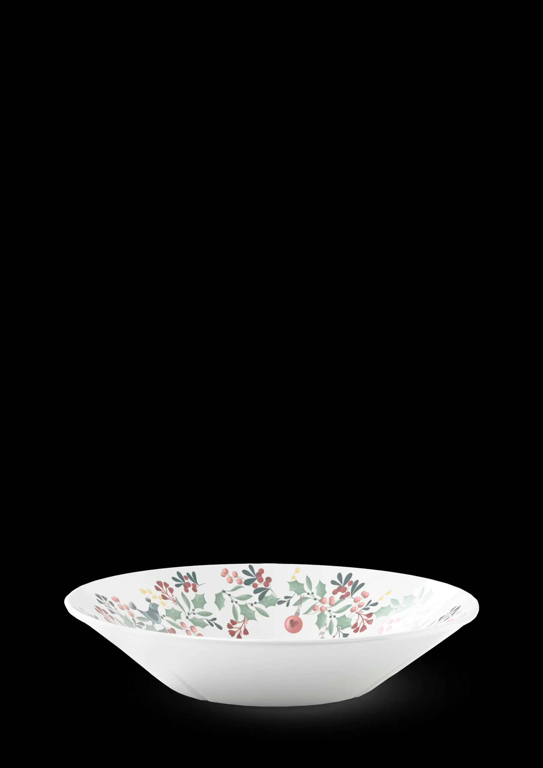 Rosendahl GC Cottage Skål Ø19 cm hvid m. deko | Køb nu