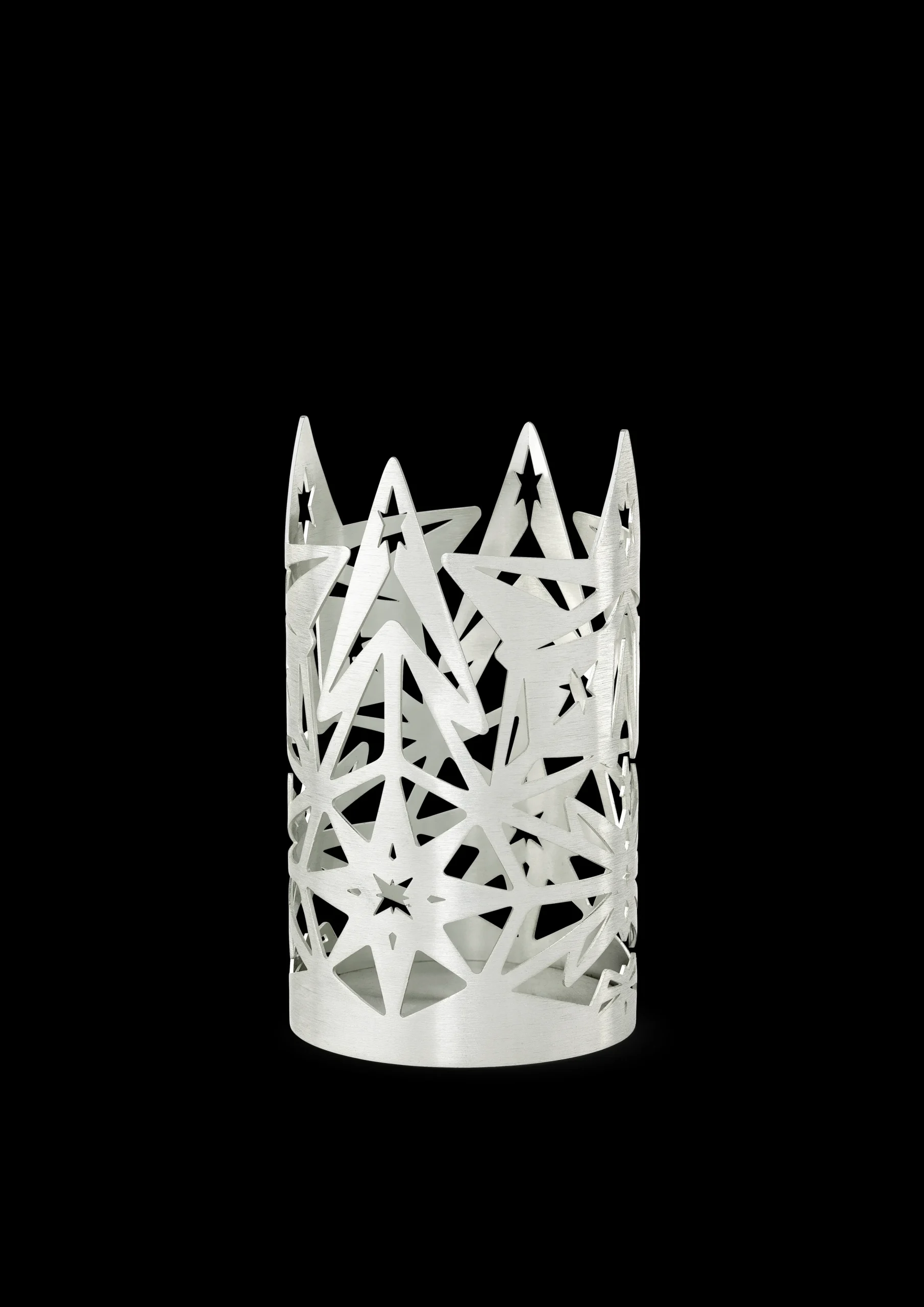 Rosendahl Lysestage Ø8 cm i sølv fra serien Karen Blixen