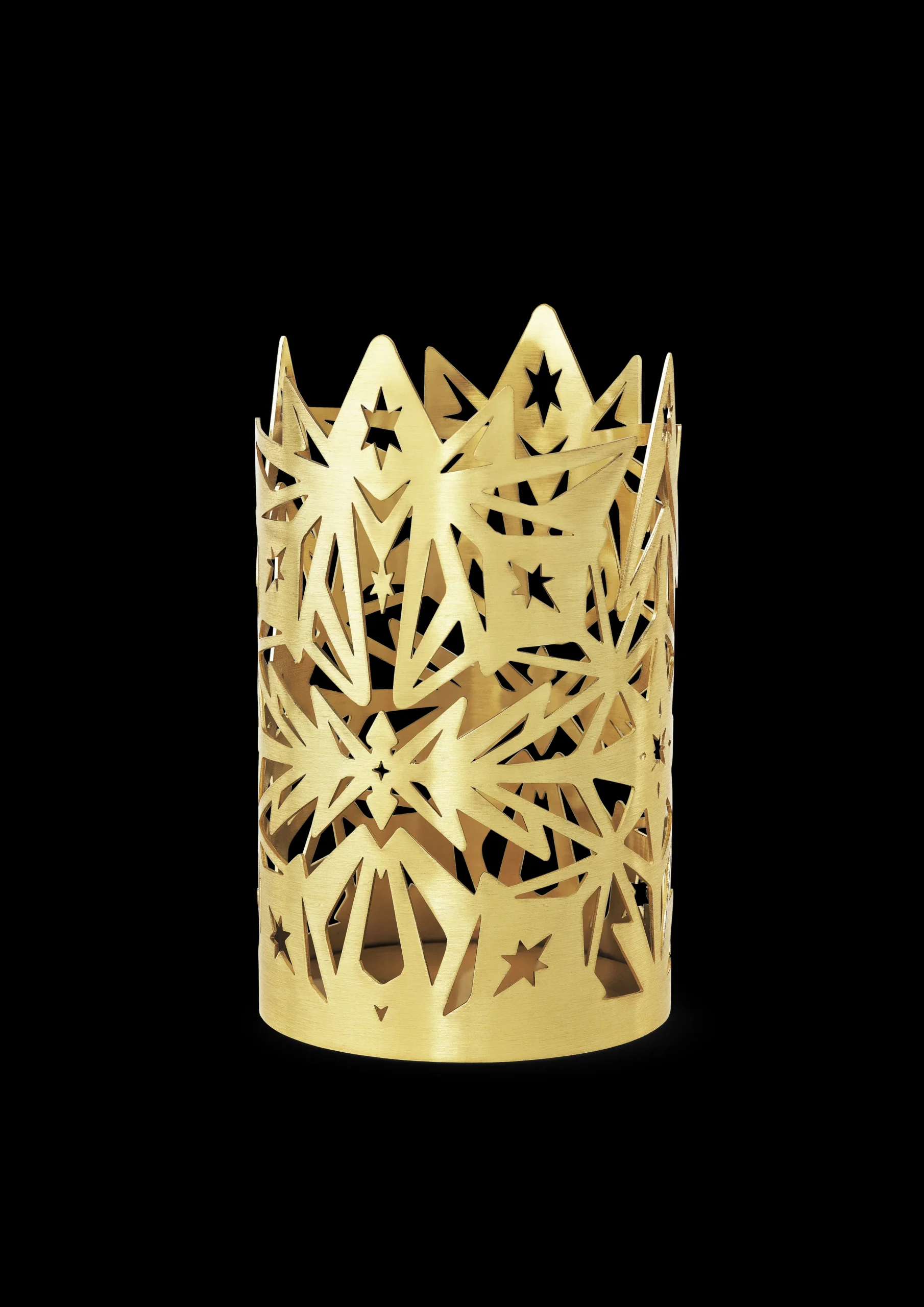 Rosendahl Lysestage Ø9.5 cm i guld fra serien Karen Blixen