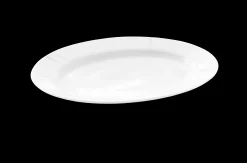 Rosendahl Oval tallerken 30x23 cm 4 stk. i hvid | Køb her