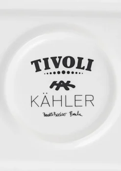 Urbania Tivoli Lyshus Karrusel – Hvidt Keramik, Ø12 cm